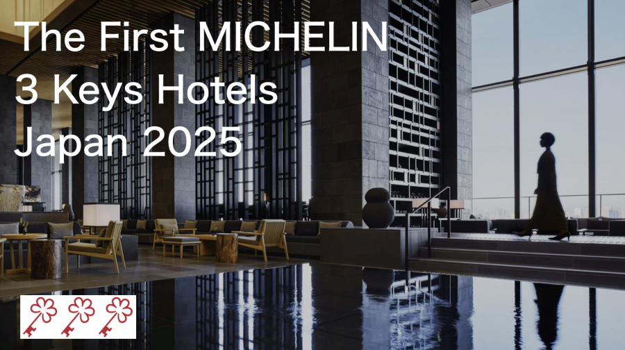 The First MICHELIN 3 Keys Hotels Japan 2025